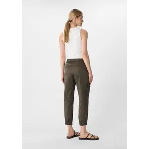 Women's Poplin Cargo Trousers COMMA image-4