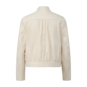 Loose-Fit Structured Linen Blend Jacket Women COMMA image-1