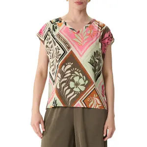 All-over Print Blouse Women COMMA image-2