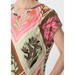 All-over Print Blouse Women COMMA image-3