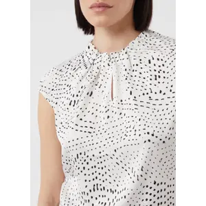 Women's All-Over Print Satin Blouse COMMA image-3