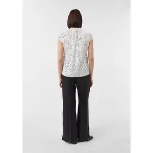 Women's All-Over Print Satin Blouse COMMA image-4