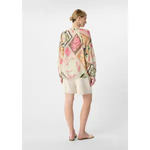 Women's Long Sleeve All Over Print Shirt COMMA image-4