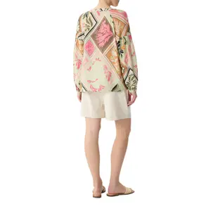 Women's Long Sleeve All Over Print Shirt COMMA image-5