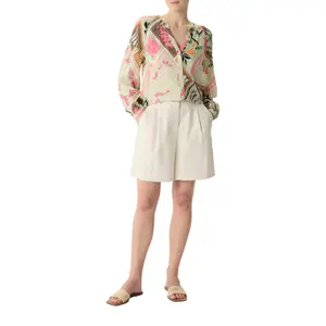 Women's Long Sleeve All Over Print Shirt COMMA image-6