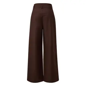 Women's Linen Wide Leg Trousers COMMA Füsun Lindner image-1