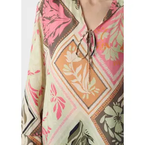 Fluid Long Sleeve Viscose Blouse Women's COMMA image-3