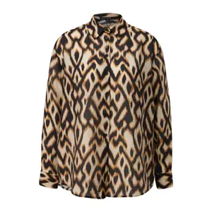 Women's Long Sleeve Ramie Shirt COMMA image-0
