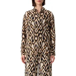 Women's Long Sleeve Ramie Shirt COMMA image-2