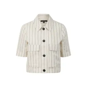 Linen Blend Overshirt Women COMMA image-0