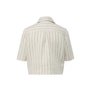 Linen Blend Overshirt Women COMMA image-1