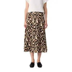 Women's Long Lyocell Blend Skirt COMMA image-2