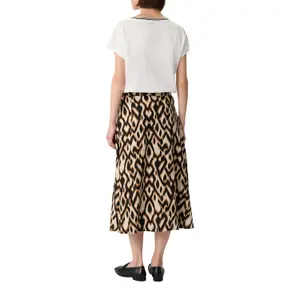Women's Long Lyocell Blend Skirt COMMA image-5