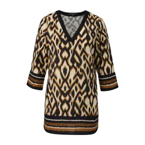 Women's 3/4 Sleeve Printed Tunic COMMA image-0