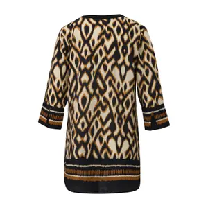 Women's 3/4 Sleeve Printed Tunic COMMA image-1