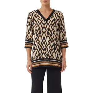 Women's 3/4 Sleeve Printed Tunic COMMA image-2