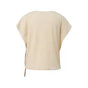Women's Relaxed Fit Ruffled Sleeve T-Shirt COMMA image-1