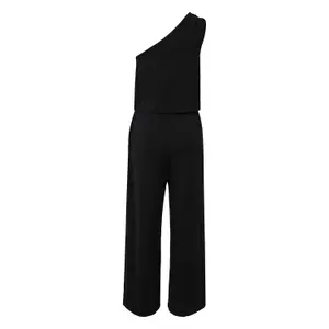 Sleeveless Jumpsuit with Wide Legs and V-Neck for Women COMMA image-1