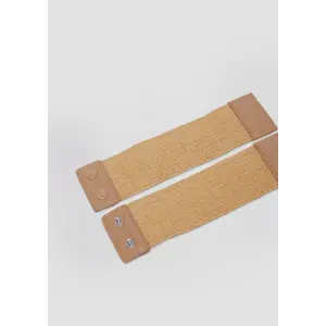 Ladies Woven Effect Elastic Belt COMMA image-3