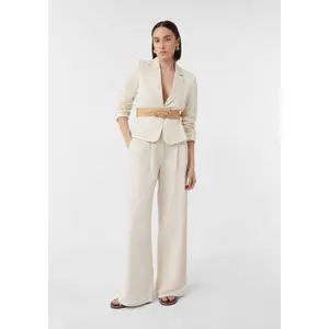Ladies Woven Effect Elastic Belt COMMA image-6