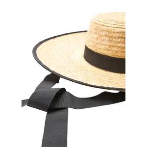 Fine Straw Sun Hat for Women COMMA image-4