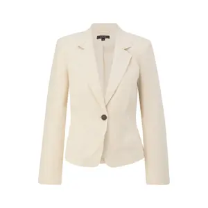 Linen Court Blazer for Women COMMA image-0