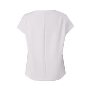Soft Modal Jersey Pleated Round Neck T-Shirt Women COMMA image-1