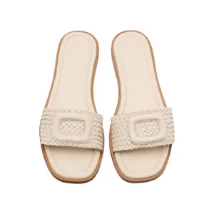 Women's Mules with Braided Details COMMA image-1
