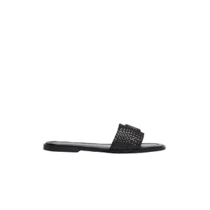 Women's Mules with Braided Details COMMA image-2