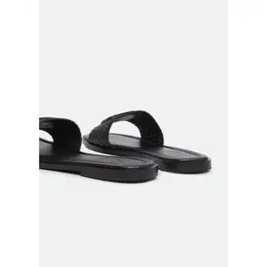 Women's Mules with Braided Details COMMA image-4