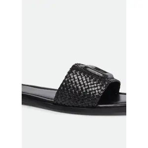 Women's Mules with Braided Details COMMA image-6