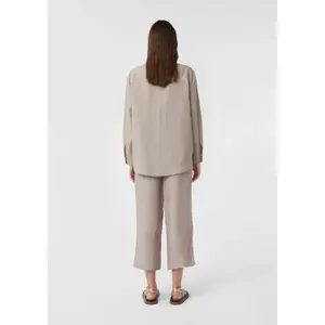 Women's Relaxed Long Sleeve Linen Shirt COMMA image-2