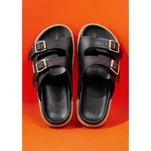 Smooth Leather Sandals Women's COMMA image-2