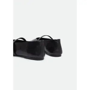 Soft Leather Ballerinas for Women COMMA image-4