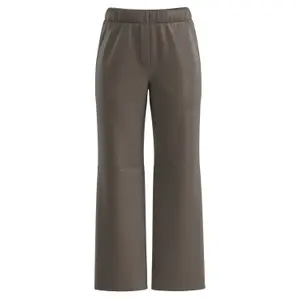 Women's Faux Leather Trousers COMMA image-0