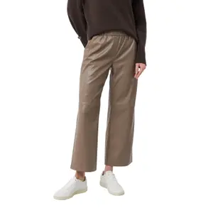 Women's Faux Leather Trousers COMMA image-2