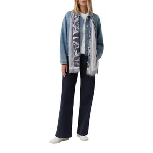 Elegant Look Soft Twill Scarf for Women COMMA image-3