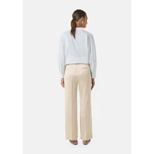 Women's Satin Elasticated Waist Trousers COMMA Marlene image-2