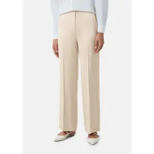 Women's Satin Elasticated Waist Trousers COMMA Marlene image-6