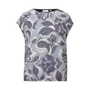 Women's Floral Print Blouse COMMA image-0