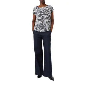 Women's Floral Print Blouse COMMA image-6