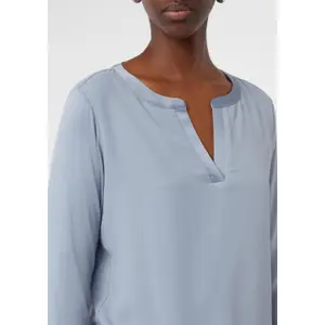 Women's 3/4 Sleeve Satin Finish T-Shirt COMMA image-3