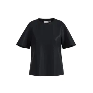 Women's Mixed Fabric T-shirt COMMA image-0