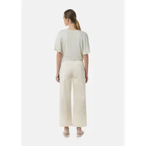 Women’s Shiny Wide Leg Trousers COMMA image-4