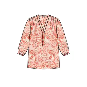 3/4 Sleeve Printed Pattern Blouse Women COMMA image-4