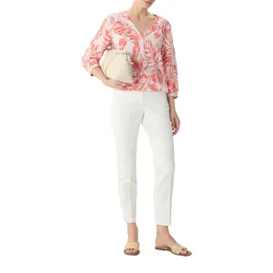 3/4 Sleeve Printed Pattern Blouse Women COMMA image-5