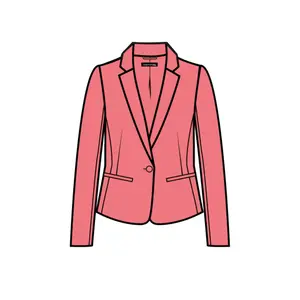 Fitted Lapel Blazer for Women COMMA image-2