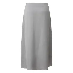 Structured Satin Maxi Skirt Women COMMA image-1