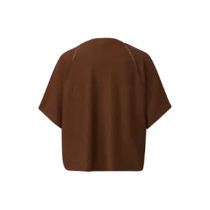 Short Sleeve Fine Knit Casual Fit Women's Pullover COMMA image-1