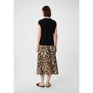 Women's Sleeveless Cardigan with Decorative Metal Buttons COMMA image-4